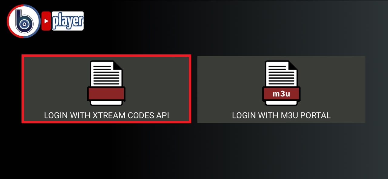 Blink Player setting - step 2