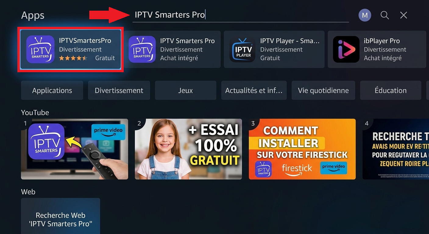 IPTV SMARTERS PRO installation