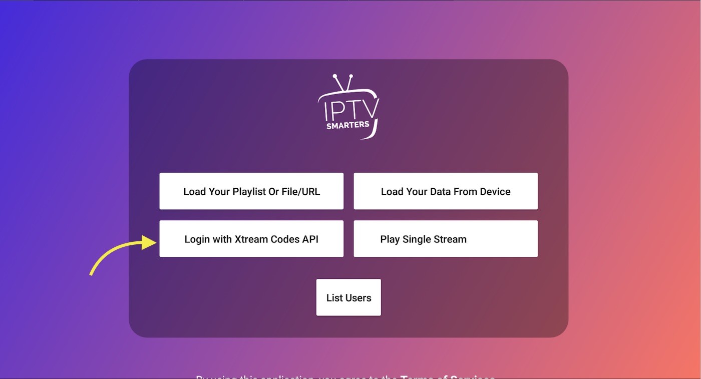 IPTV SMARTERS PRO installation