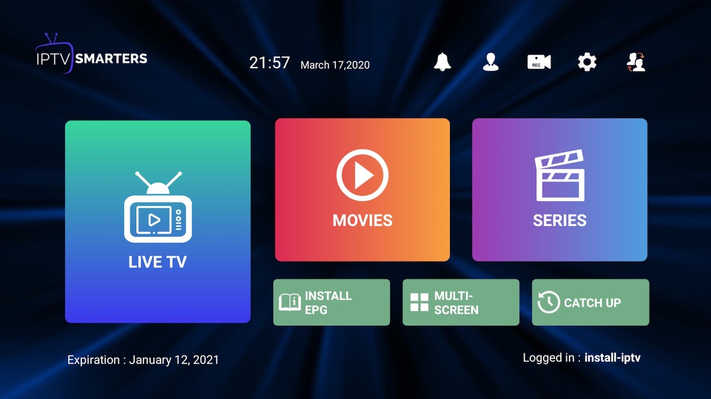 IPTV SMARTERS PRO installation