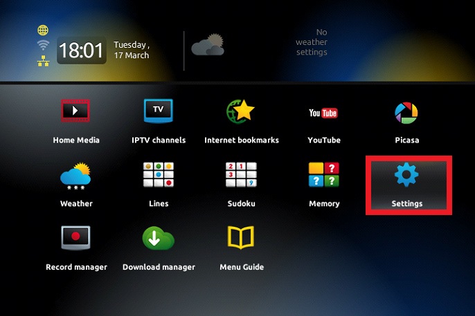 MAG INFOMIR default portal installation