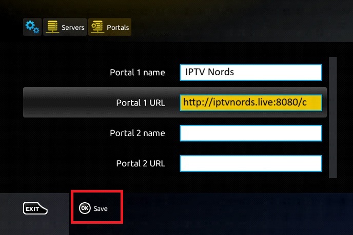 MAG INFOMIR default portal installation