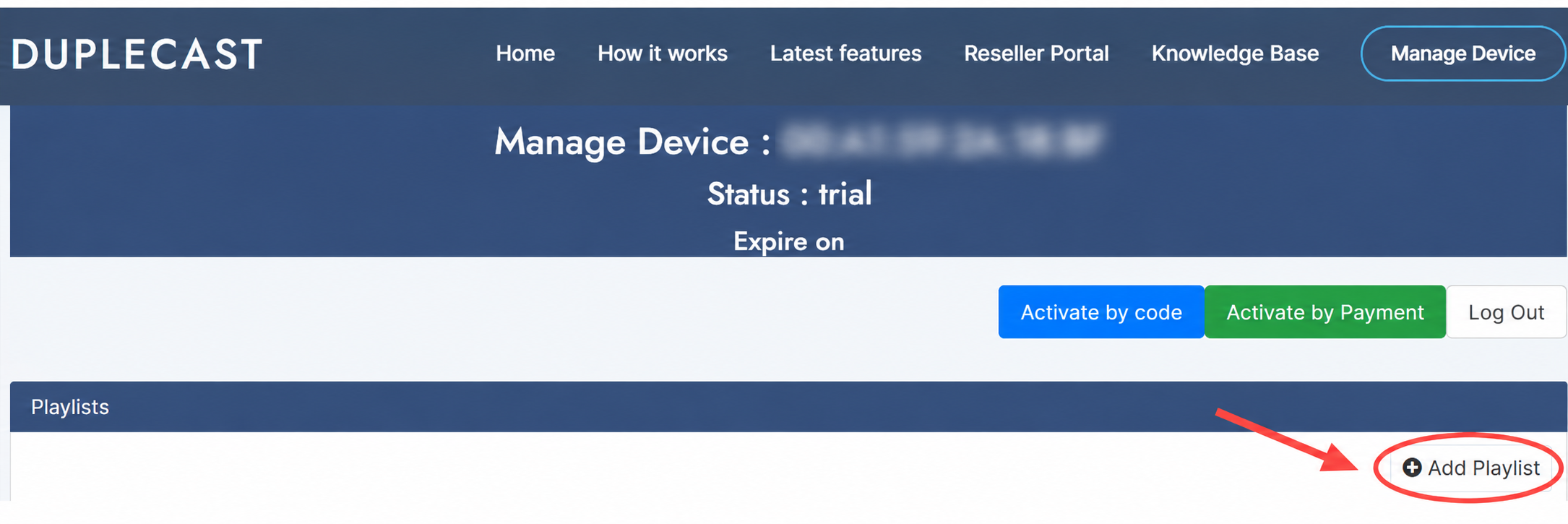 Duplecast app instalaltion