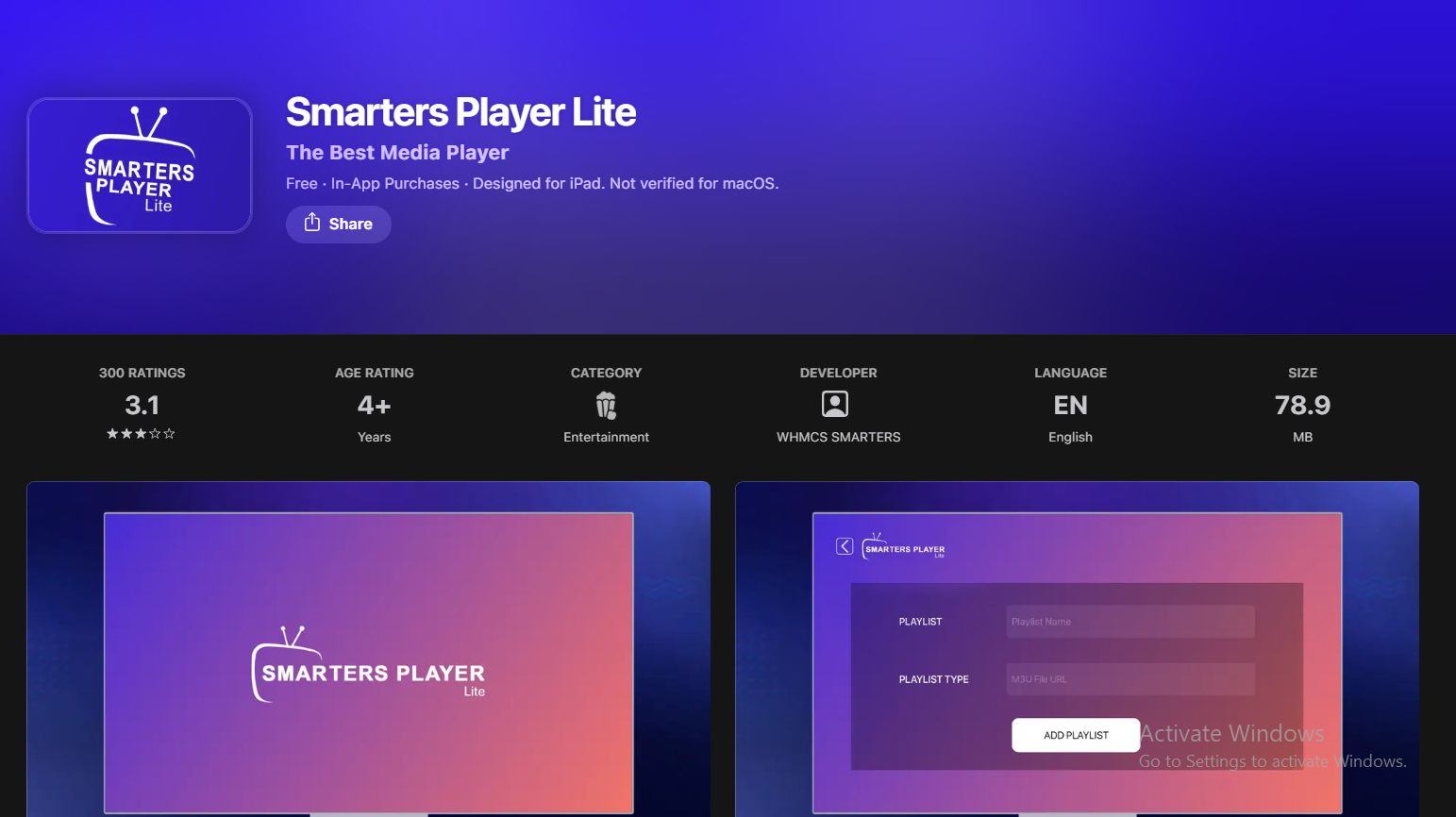 Download Smarters Player Lite from the App Store – Smarters Player Lite on Apple TV